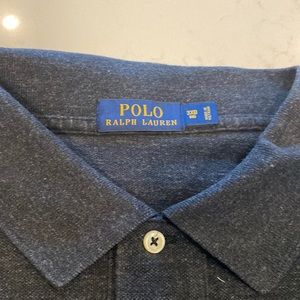 Ralph Lauren polo 3XB Dark charcoal grey